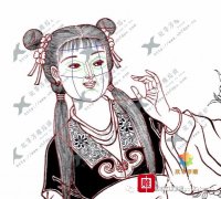 仕女春桃浮雕設計教程（上）--精雕人物教程